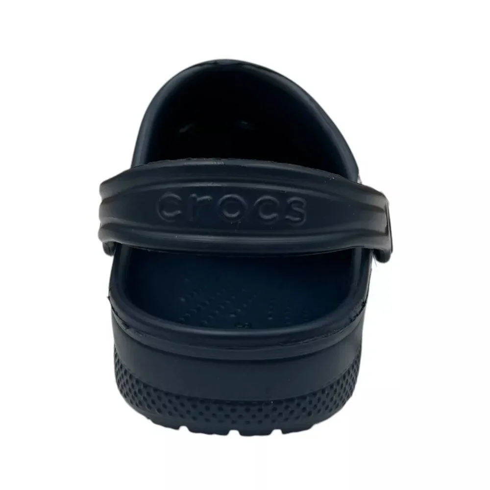 Crocs Toddler Boy's Slip-on Clogs Size 10 Navy Blue Water Friendly Lightweight‎